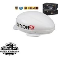 Setcom STC-224 Tek Çıkış Mobil Karavan Uydu Anteni