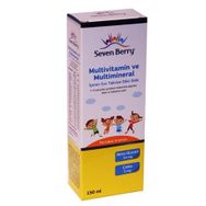 Seven Berry Multivitamin Multimineral Portakal Aromalı 150 ml Şurup