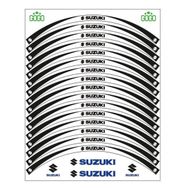 Sevenkardeşler Suzuki Siyah Beyaz Uyumlu Reflektörlü Jant Şeridi
