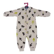 Sevi Bebe ART-308 Üçgen Desen Organik Müslin Uyku Tulumu