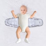 Sevi Bebe ART-504 Gri Bebek Kundak Kemer