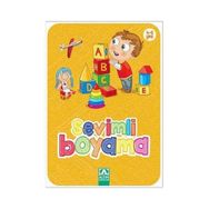 Sevimli Boyama Sarı - Altın Kitaplar Komisyon