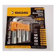 Sgs 1060 Cr-V Allen 9 Parça Anahtar Seti