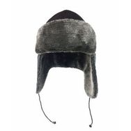 Shark Anatolia Kar Kayak Siyah Pilot Kürklü Şapka