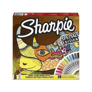Sharpie 2110122 Fine Permanent 20'li Gergedan Markör Kalem