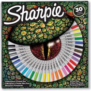 Sharpie 30'lu Kertenkele Permanent Markör Kalem Seti