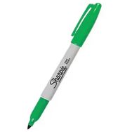Sharpie 5586840 Fosfor Yeşil Permanent Markör Kalem