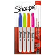Sharpie Fine Canlı Renkler 4'lü Permanent Markör