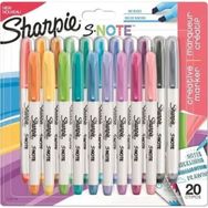 Sharpie Snote 2139179 Freatif 20'li Karışık Renkler Markör Kalem Seti