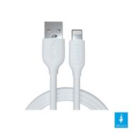Shaza 2.4A 1 mt Beyaz USB Lightning Hızlı Şarj ve Data Kablosu