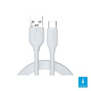 Shaza 2.4A 1 mt Beyaz USB Type-C Hızlı Şarj Data Kablosu