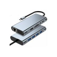 Shaza Hdmi Usb Ethernet Pd Girişli 11 in 1 Type-C Hub Port Adaptör