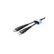 Shaza TYPE-C TO TYPE-C PD 5A 100W 1 m Örgülü Hızlı Şarj ve Data Kablosu