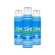 She Is Cool 3x150 ml Kadın Sprey Deodorant