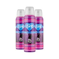 She Is Sexy 3x150 ml Kadın Sprey Deodorant