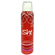 She İs Special Deodorant Body Spray For Women Kırmızı Kadın Parfümlü Sprey Deodorant