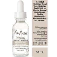 Shea Moisture %100 Saf Hindistan Cevizi Yağlı Günlük Nemlendirici 30 ml Hyaluronik Asit Yüz Serumu