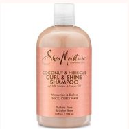 Shea Moisture Coconut Hibiscus Bukle Kontrolü ve Parlaklık 384 ml Şampuan