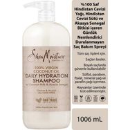 Shea Moisture Saf Hindistan Cevizi Yağlı Günlük 1006 ml Nemlendirici Şampuan
