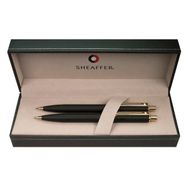 Sheaffer 327-9 Sentınel Mat Siyah Gövde Altın Rengi Klips Tükenmez-Versatil Kalem Seti