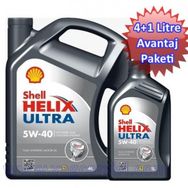 Shell Helix Ultra 5W40 4+1 lt Motor Yağı