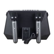Shile SL-2013 Kumandalı USB SD BT Seyyar Taşınabilir Hoparlör + İki Adet El Mikrofonu