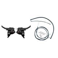 Shimano ST-EF41 3x7 Kablolu Fren Telli Kapsüllü Full Set