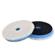 Shine Mate Knitted Wool Pad Mavi Taban Agresif Yün Pasta Keçesi 125/140mm