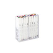Shinhan Art Touch Twin Brush Çift Taraflı 24'lü Markör Kalem Seti