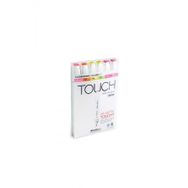 Shinhan Art Touch Twin Brush Florasan Renkler Çift Taraflı 6'lı Markör Kalem Seti