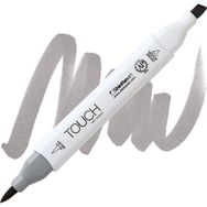 Shinhan Art Touch Twin Brush WG4 Warm Grey Çift Taraflı Markör Kalem