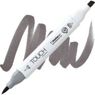 Shinhan Art Touch Twin Brush WG7 Warm Grey Çift Taraflı Markör Kalem