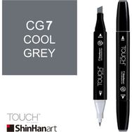 Shinhan Art Touch Twin CG7 Cool Grey Çift Uçlu Markör Kalem