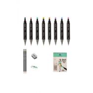 Shinhan Art Touch Twin Çizim Seti 1 Çift Uçlu Markör Kalem