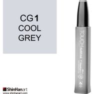 Shinhan Art Touch Twin Marker Refill Ink CG1 Cool Grey 20 ml Kalem Dolum Mürekkebi