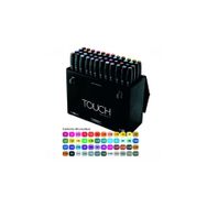 Shinhan Art Touch Twin Renkli Çift Uçlu 48'li Markör Kalem Seti