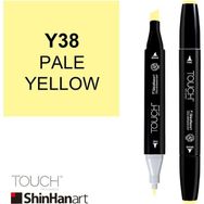 Shinhan Art Touch Twin Y38 Pale Yellow Çift Uçlu Markör Kalem