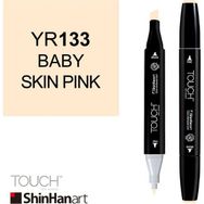 Shinhan Art Touch Twin YR133 Baby Skin Pink Çift Uçlu Markör Kalem
