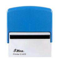 Shiny S-825 70x25 mm Mavi Kasa Siyah Ped