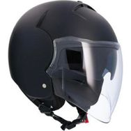 Shiro SH-64SV Tokio Solid Açık Siyah Motosiklet Kaskı