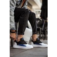 Shoecide CH115 CBT Literide Beyaz - Sax Mavi - Siyah Renk Erkek Günlük Ayakkabı