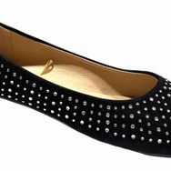 Shoes8teen 4021 Siyah Kadın Babet