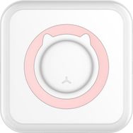 Shopfocus 200DPI Kablosuz Bluetooth Pembe Mini Yazıcı