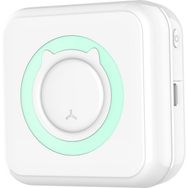 Shopfocus 200DPI Kablosuz Bluetooth Yeşil Mini Yazıcı