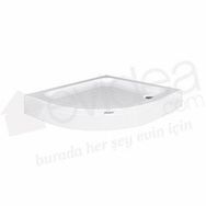 Shower 100x100 cm Oval Flat Duş Teknesi