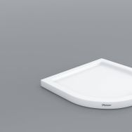 Shower 75x75 cm Oval Flat Duş Teknesi