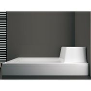 Shower Agron Dikdörtgen Flat Oturmalı 70x150 cm Duş Teknesi