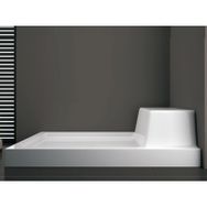 Shower Agron Dikdörtgen Flat Oturmalı 90x110 cm Duş Teknesi
