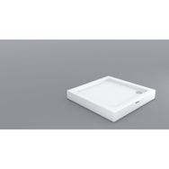 Shower Coral 80x80 cm Monoblok Kare Duş Teknesi