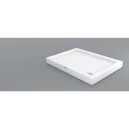 Shower Dikdörtgen Monoblok 100x130 cm Duş Teknesi